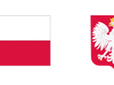 Flaga RP i Godło RP