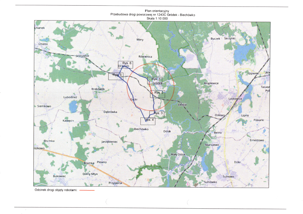 mapa -plan sytuacyjny