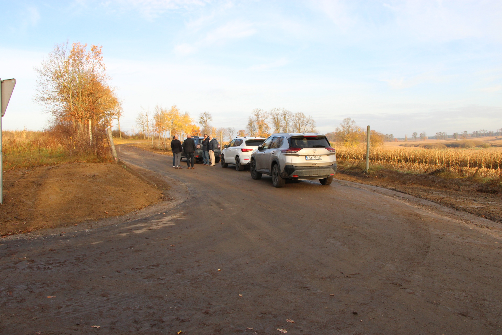 Odbiór drogi Wery - Rówienica