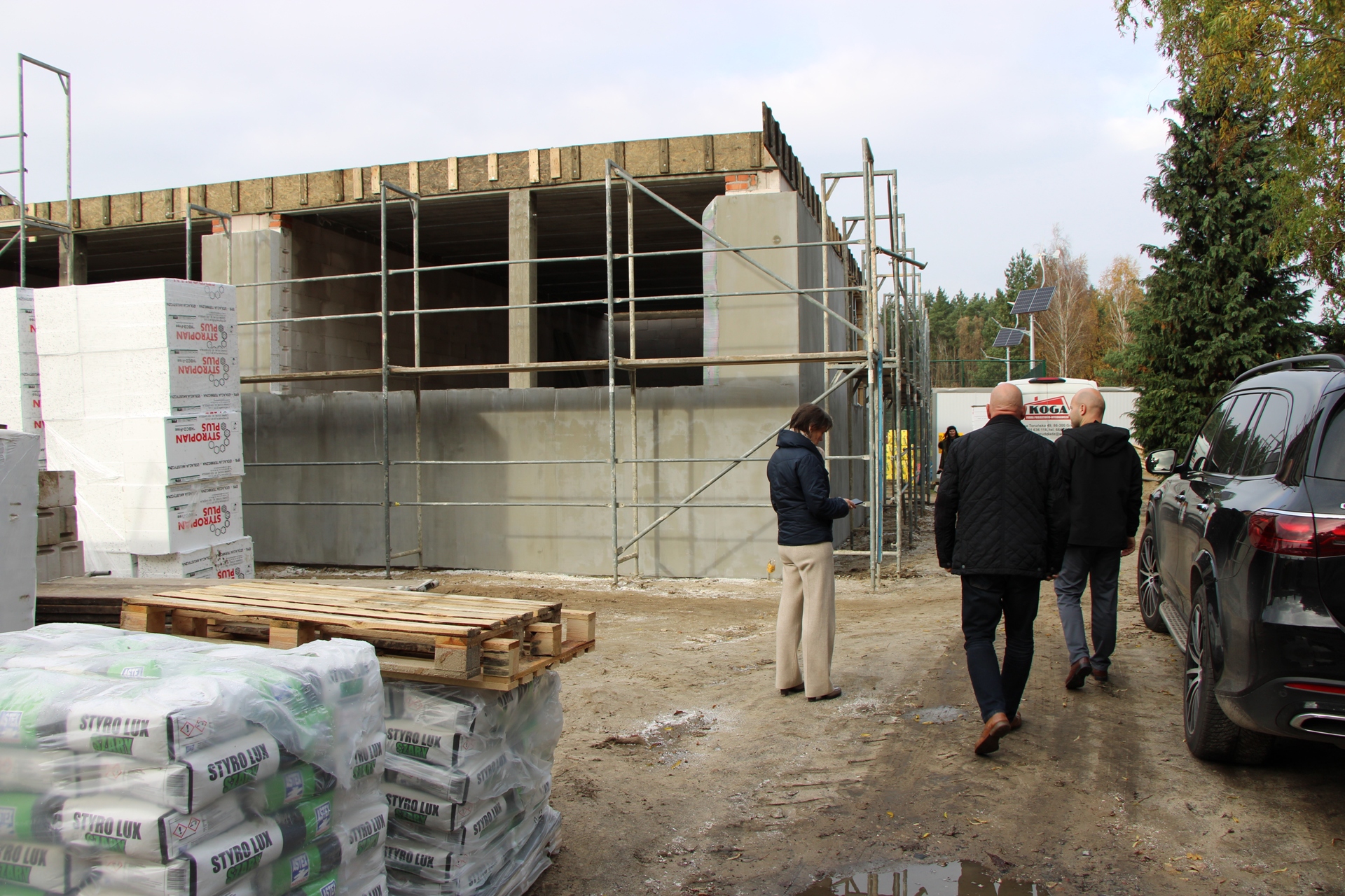 Rozbudowa szkoły w Gródku o oddział przedszkolny wraz z zagospodarowaniem terenu