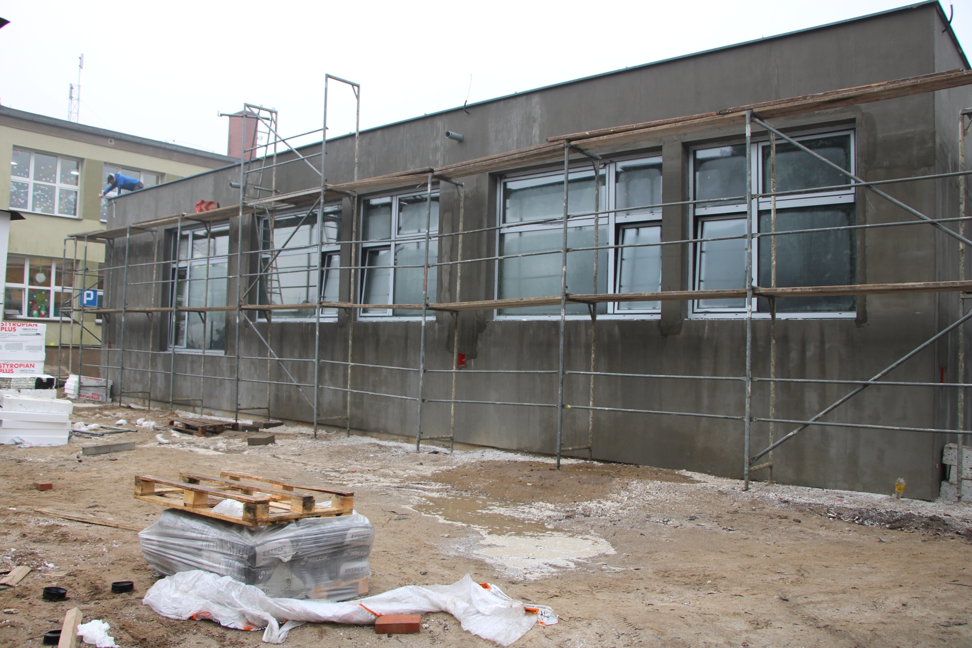 Rozbudowa szkoły w Gródku o oddział przedszkolny wraz z zagospodarowaniem terenu