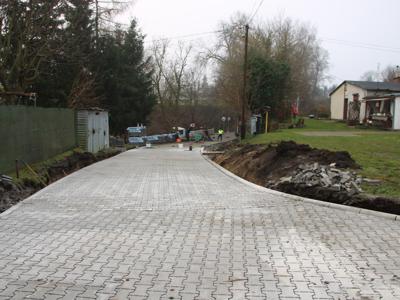 Budowa drogi wewnętrznej w miejscowości Gródek