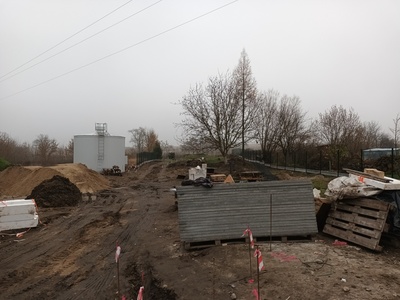 Budowa stacji uzdatniania wody w Miejscowości Gródek.