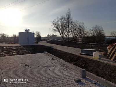 Budowa stacji uzdatniania wody w Gródku