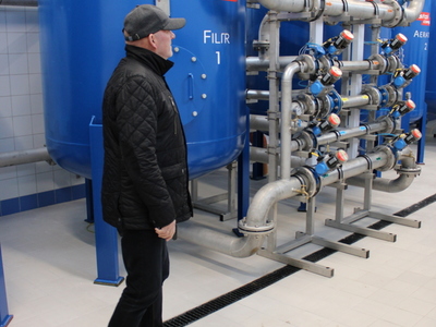 Odbiór nowej Stacji Uzdatniania Wody w Gródku