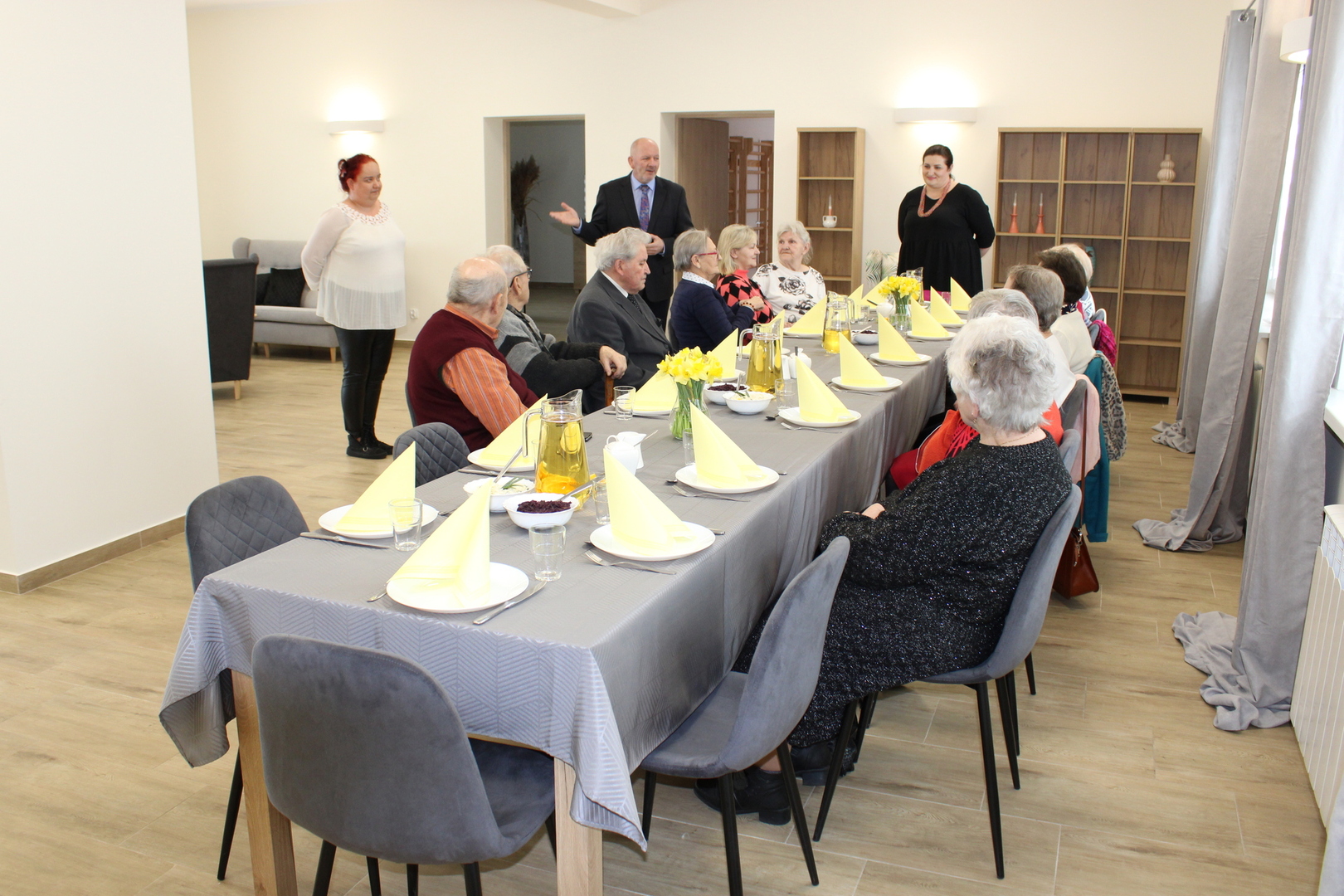 Pierwsze spotkanie w Klubie Seniora w Dąbrówce