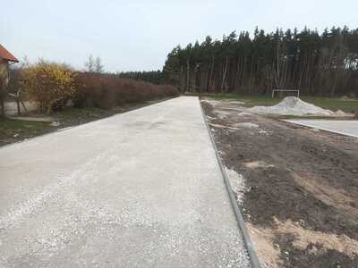 Budowa boiska wielozadaniowego w Gródku.