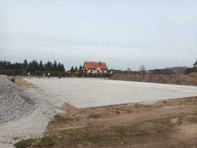 Budowa boiska wielozadaniowego w Gródku.