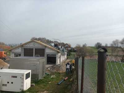 III Etap budowy oczyszczalni ścieków w Drzycimiu.