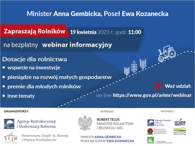 Plakat webinaru