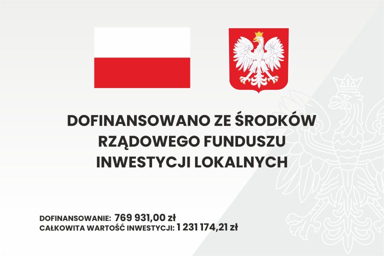 Rządowy Fundusz Inwestycji Lokalnych (RFIL)