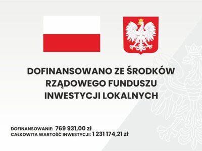Rządowy Fundusz Inwestycji Lokalnych (RFIL)