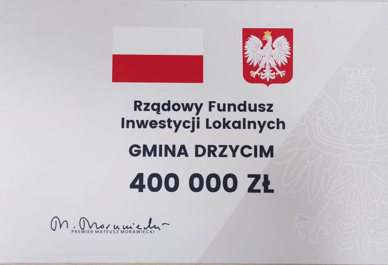 Rządowy Fundusz Inwestycji Lokalnych (RFIL)