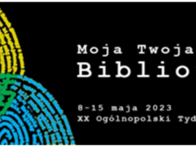 Plakat akcji - Tydzień Bibliotek