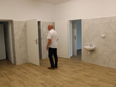 Odbiór świetlicy w Sierosławiu.
