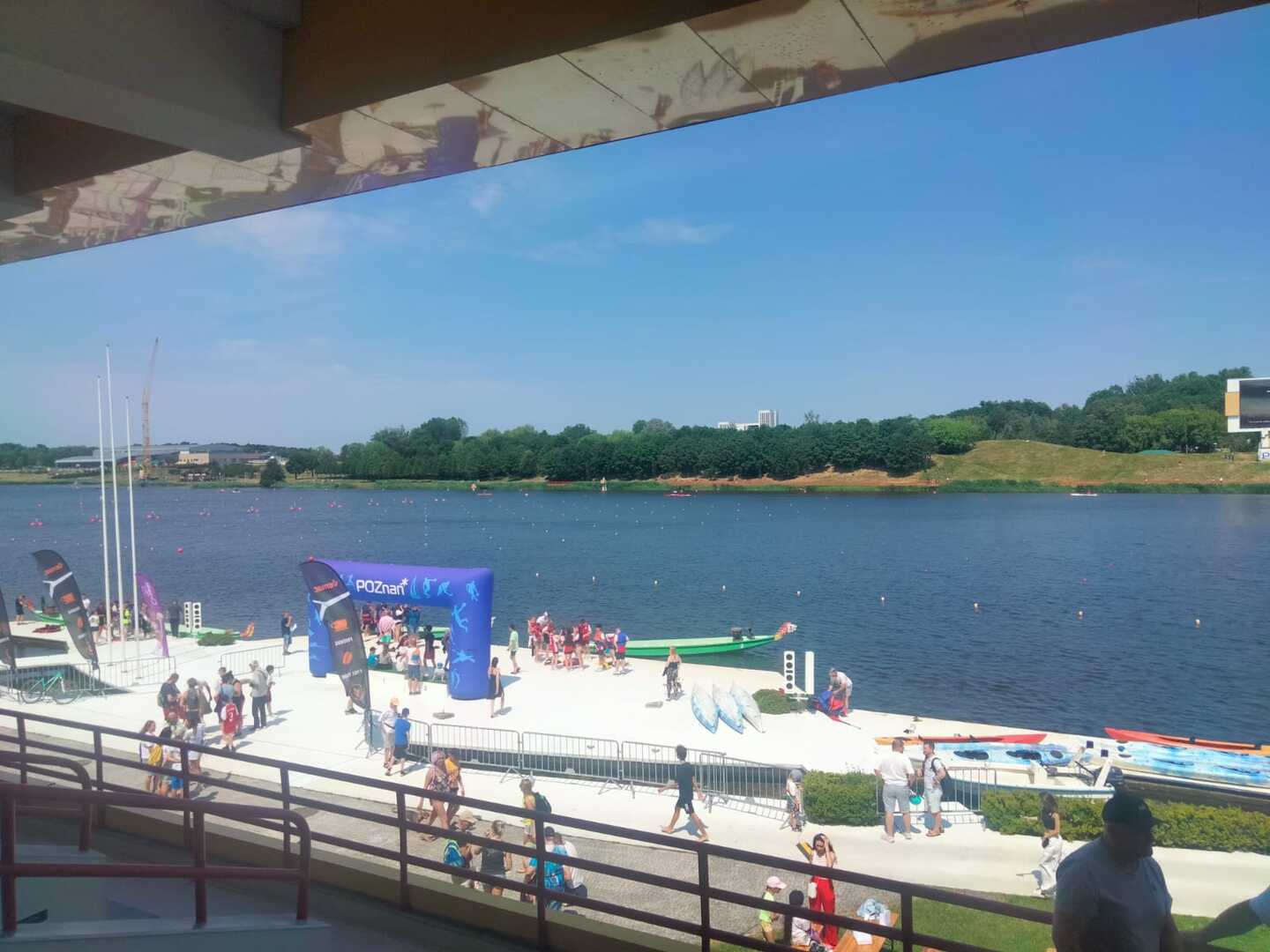 Załoga Smoczych Łodzi z Gródka na Poznańskiej Malcie