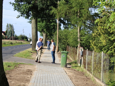 Chodnik na Podgórnej w Drzycimiu jest już gotowy