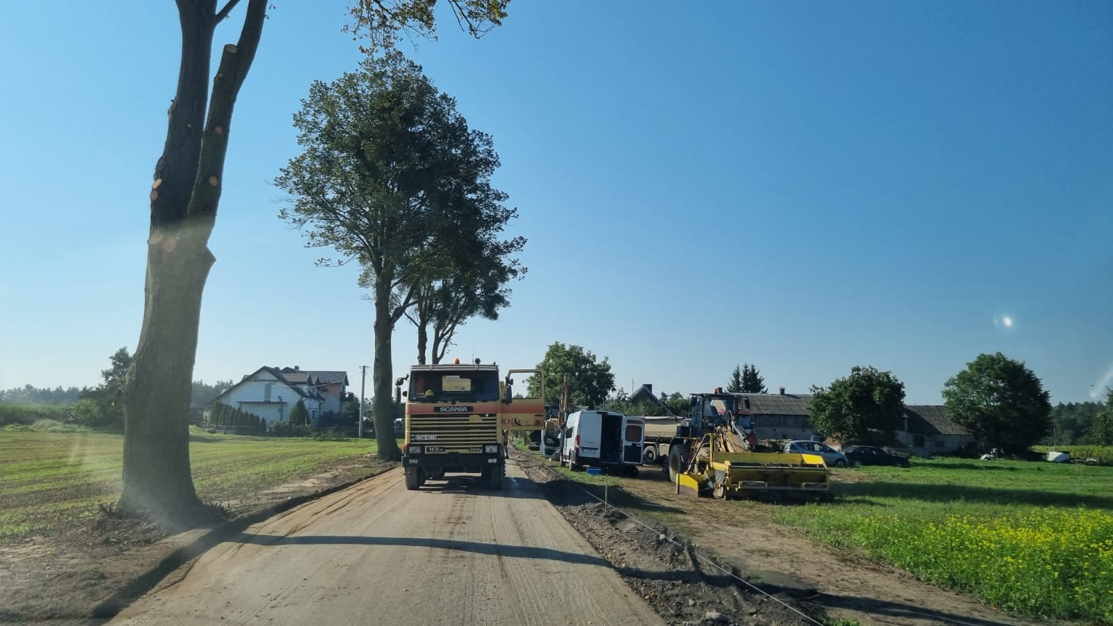 Budowa drogi gminnej w miejscowości Jastrzębie