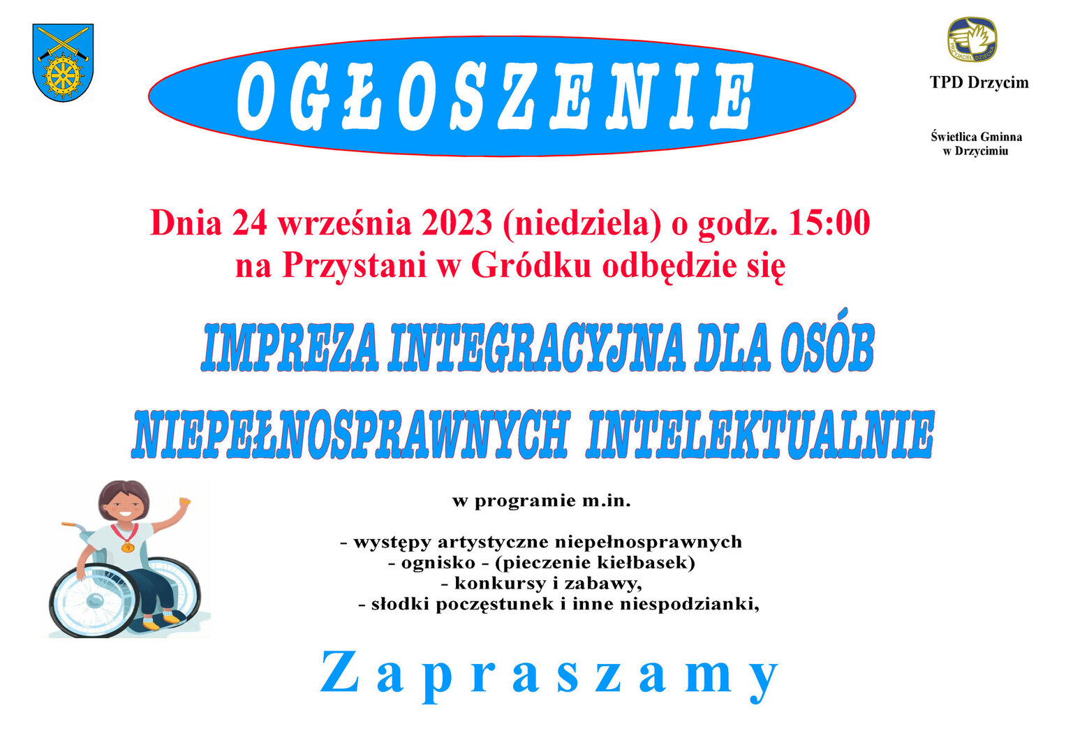 Plakat imprezy