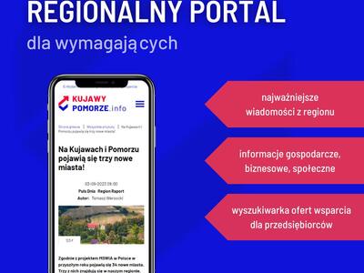 Zapraszamy na regionalny portal informacyjny kujawy-pomorze.info
