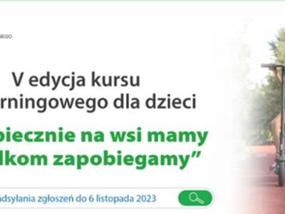 Bezpiecznie na wsi - Plakat