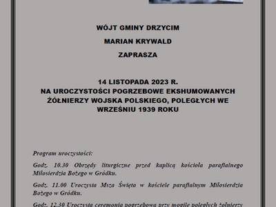 Plakat imprezy