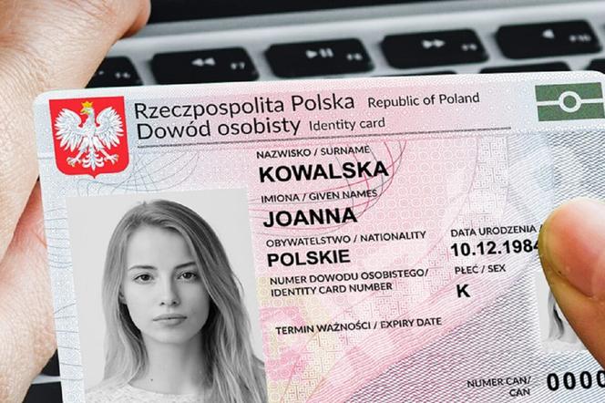 Dowód osobisty.