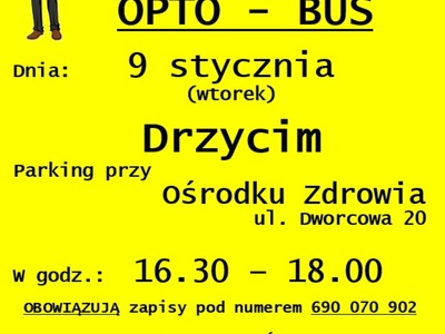 Bezpłatne badanie wzroku.