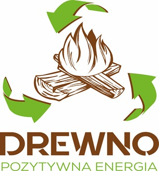 logo drewno pozytywna energia