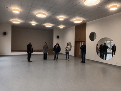 Odbiór techniczny Gminnej Biblioteki Publicznej Centrum Kultury i Rozwoju