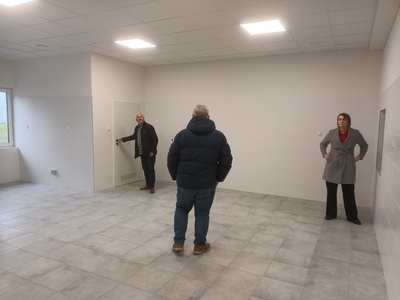 Odbiór techniczny Gminnej Biblioteki Publicznej Centrum Kultury i Rozwoju