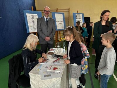 W SP Gródek odbyło się spotkanie z Panią sędzią Anną Marią Wesołowską