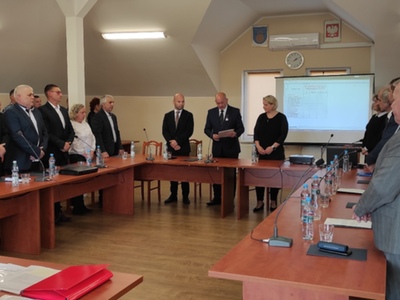 Pierwsza sesja Rady Gminy Drzycim IX kadencji