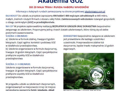 Przedstawimy Państwu:
Cele i zakres projektu
Kryteria kwalifikacji
Etapy rekrutacji
Szczegóły udziału w Projekcie
AKADEMIA Odpowiemy na pytania