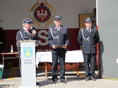Gminne Obchody Dnia Strażaka i 75-lecie istnienia i działalności Jednostki Ochotniczej Straży Pożarnej w Jastrzębiu.