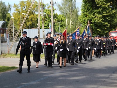 Gminne Obchody Dnia Strażaka i 75-lecie istnienia i działalności Jednostki Ochotniczej Straży Pożarnej w Jastrzębiu.