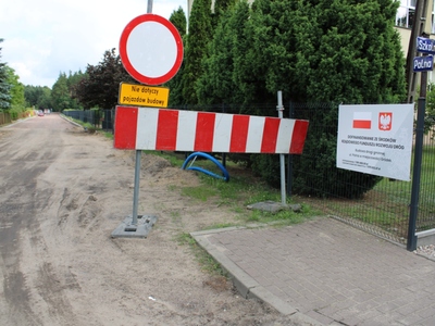 Częściowy odbiór ul. Polnej w Gródku
