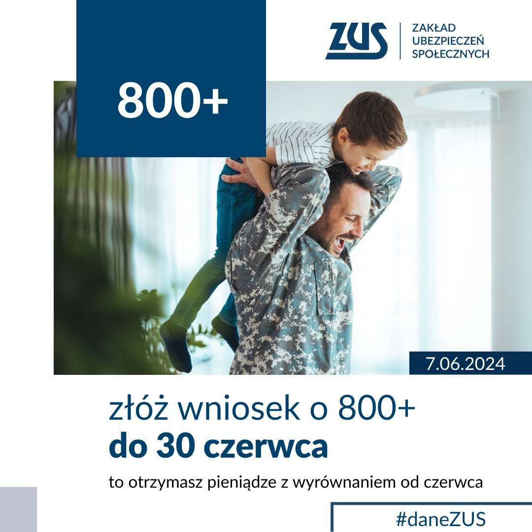 Nie przegap terminu, złóż wniosek o 800 plus do końca czerwca