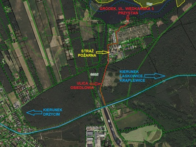 Mapa dojazdu