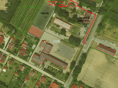Mapa tym czasowego wejścia na ORLIK
