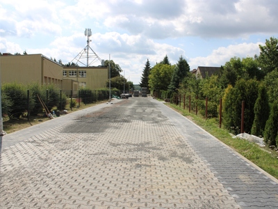 Trwa budowa na ul. Polnej w Gródku