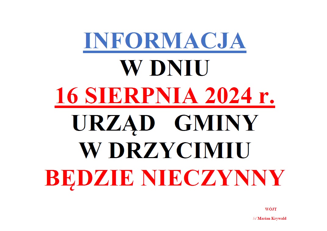 Informacja 