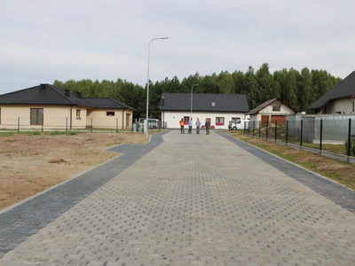 Odbiór ulicy Polnej w Gródku