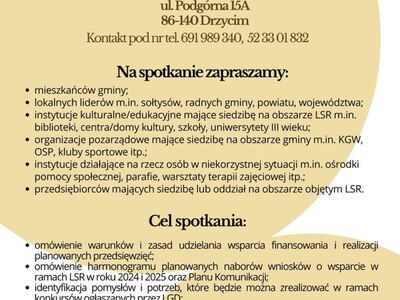 Spotkanie LGD - omówienie zasad pomocy przedsiębiorcom