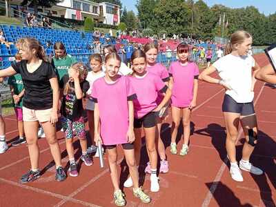 „Festiwal Sztafet” z udziałem uczniów ZPO im. Janusza Korczaka w Drzycimiu
