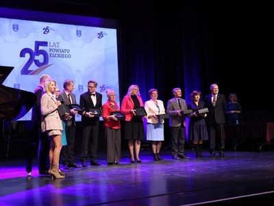Gala 25-lecia Powiatu Ełckiego