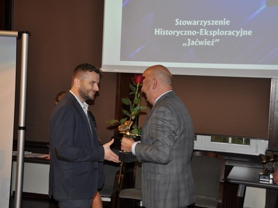 Wręczenie nagród i wyróżnień podczas Gali Ełcki Bocian 2021