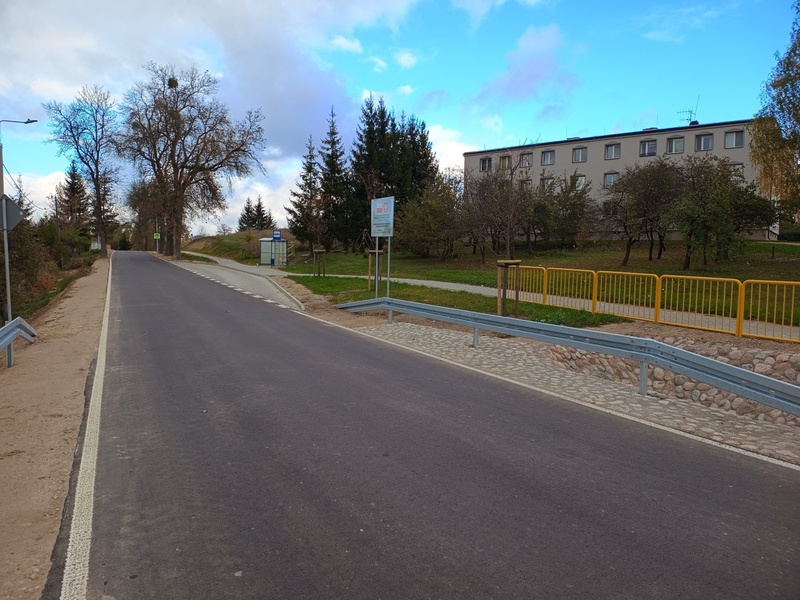 Przebudowane drogi powiatowe - Rożyńsk