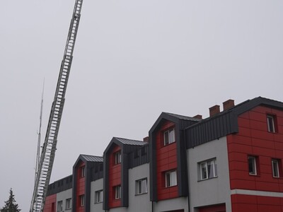 Prezentacja 42-metrowej drabiny