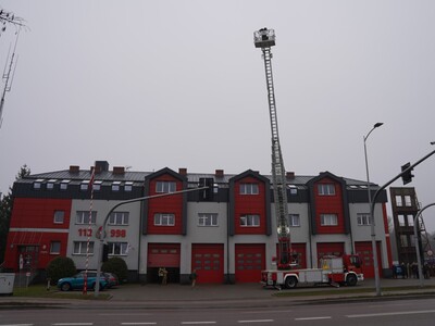 Prezentacja 42-metrowej drabiny